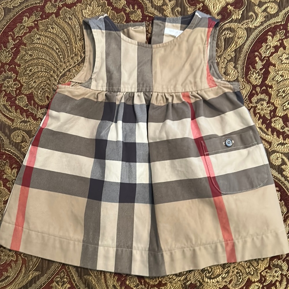 6m baby girls Burberry dress